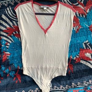 Beyond Vintage Cream and Pink Top!